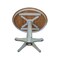 International Concepts Round 36 in Rd Top Pedestal Table, Dining Height, Hickory/Stone, 36 W, 36 L, 29.9 in H, Wood K41-36RT-27B - alternate 4